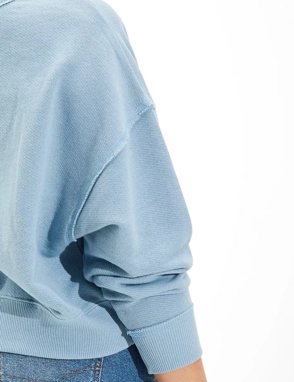 Bluza American Eagle, albastru - 1 | YEO