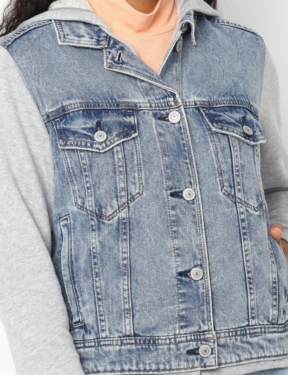 Jacheta American Eagle, albastru - 1 | YEO