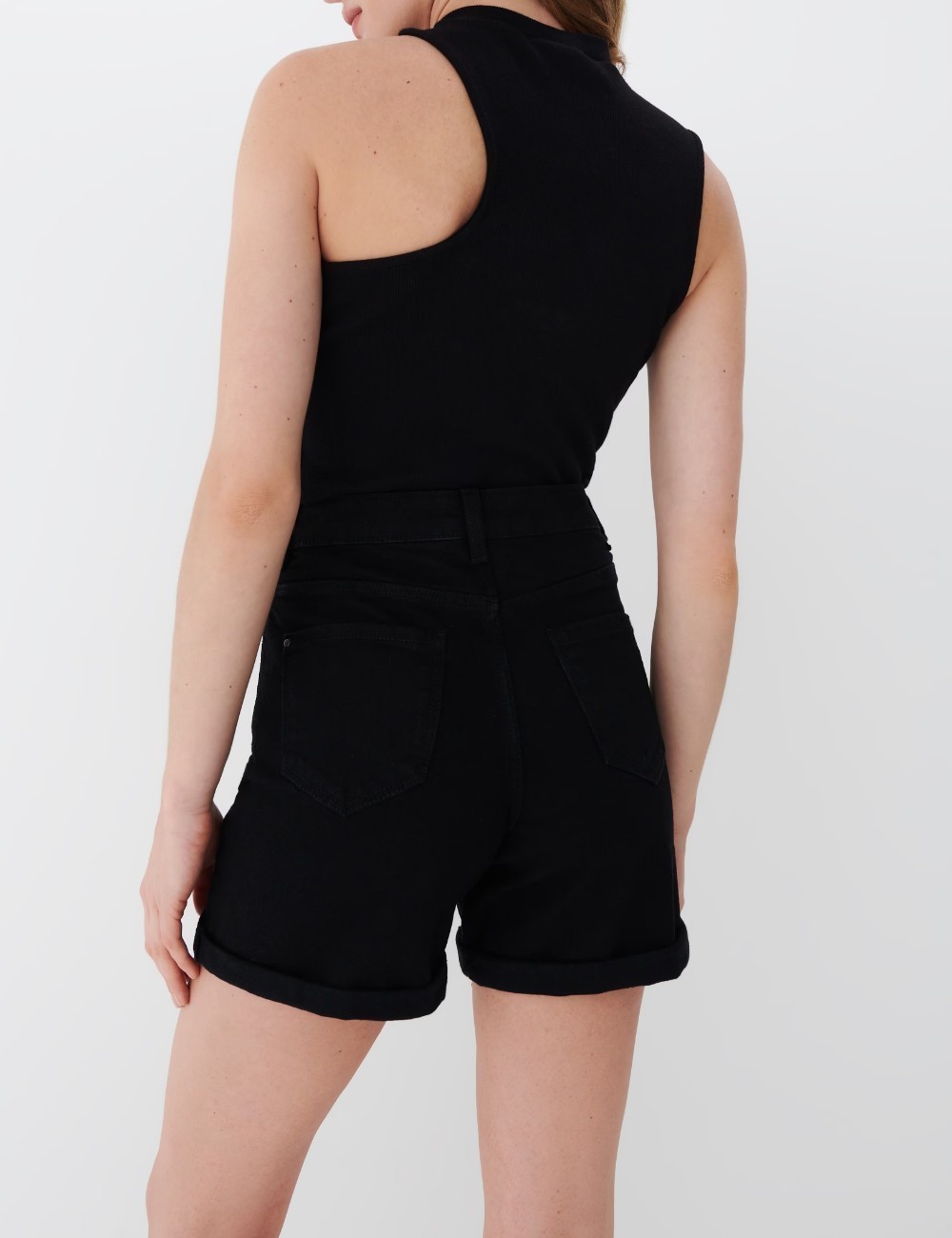 Pantaloni scurti Mohito, negru - 1 | YEO