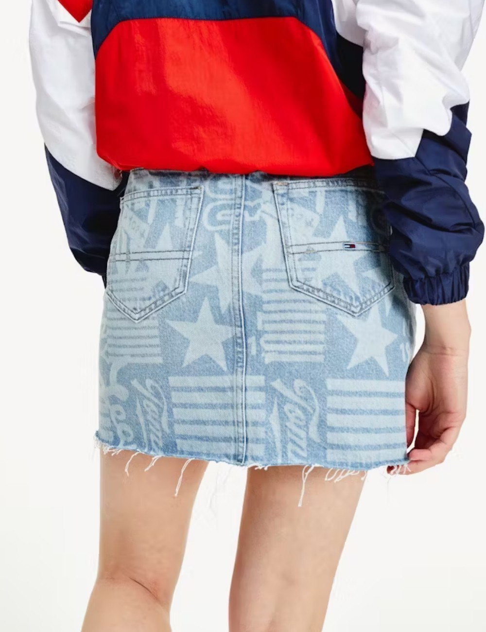 Fusta Tommy Jeans, albastru - 1 | YEO