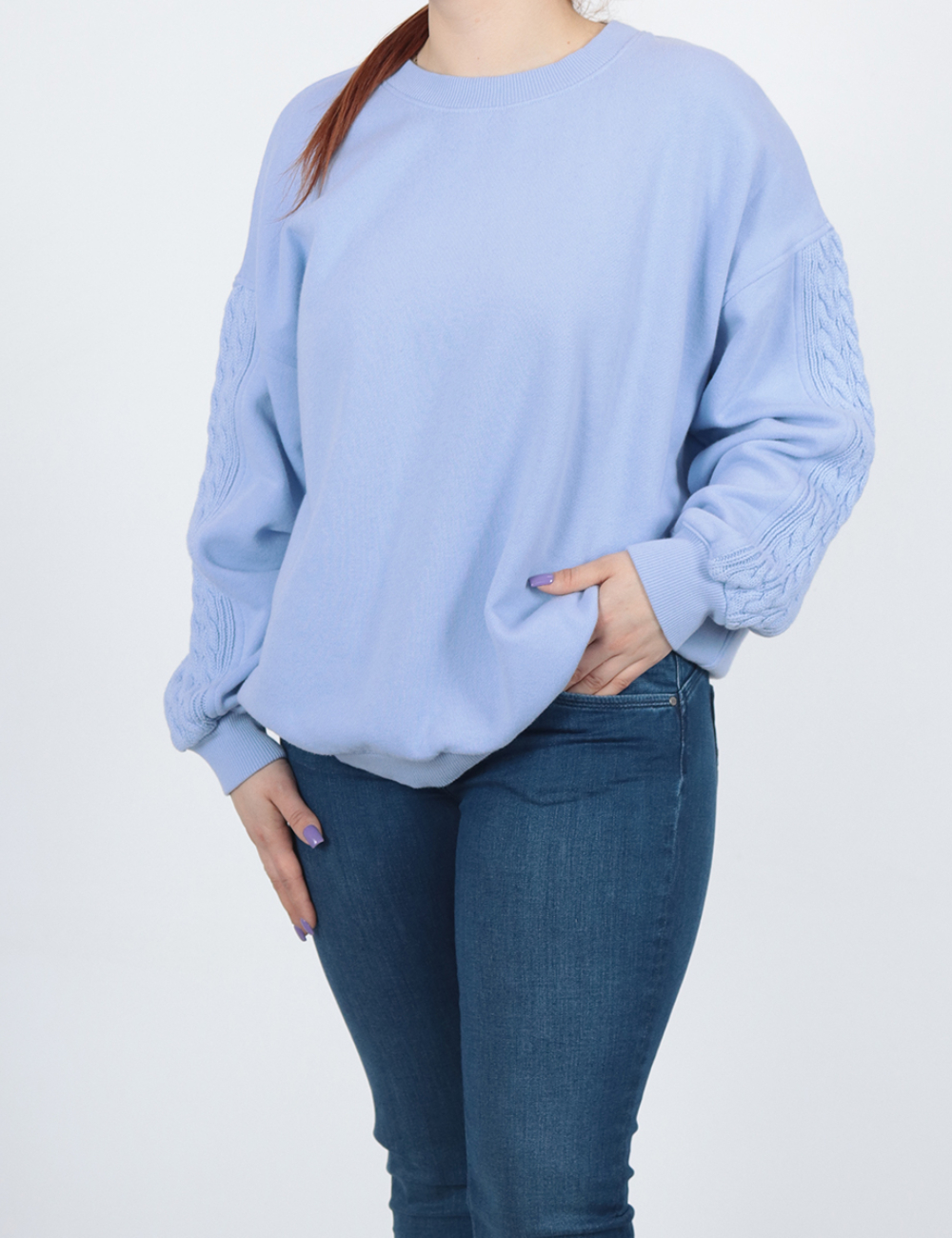 Bluza aerie, albastru
