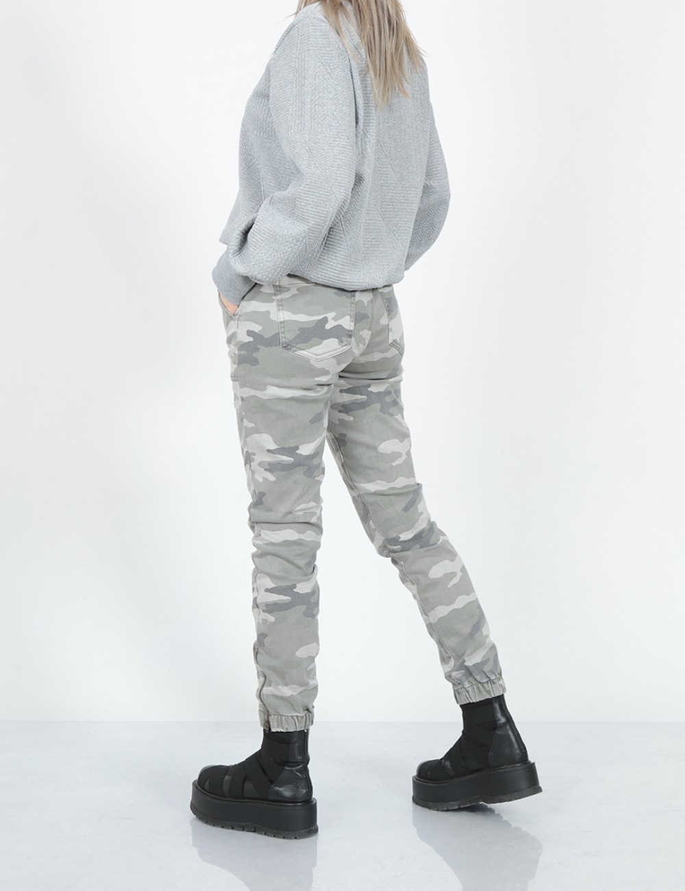 Pantaloni American Eagle, army - 1 | YEO
