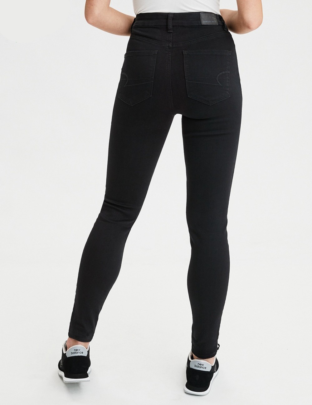 Blugi American Eagle, negru - 1 | YEO