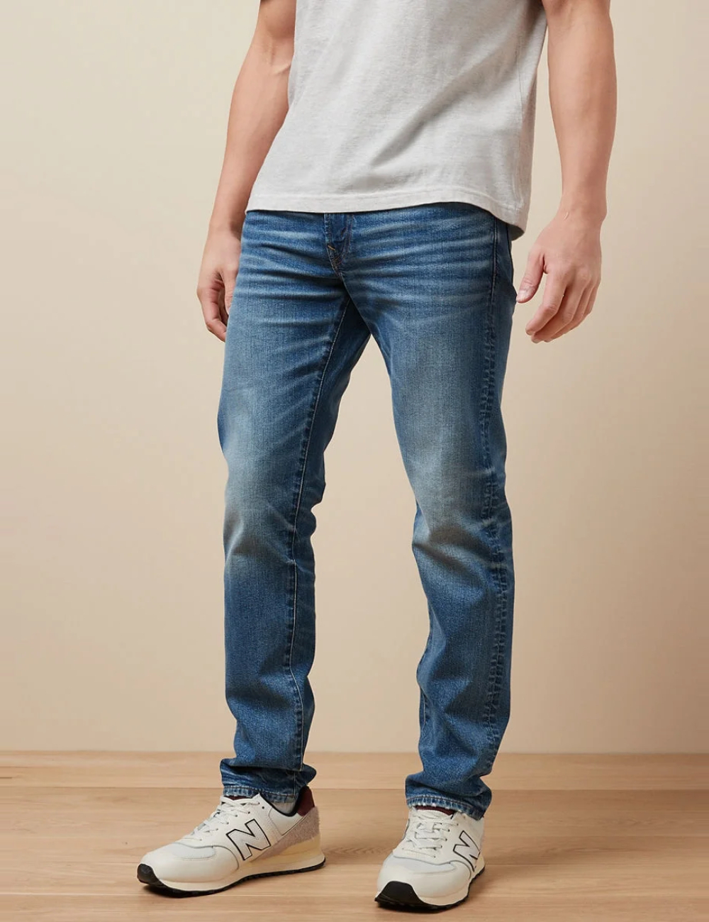 Blugi American Eagle, albastru