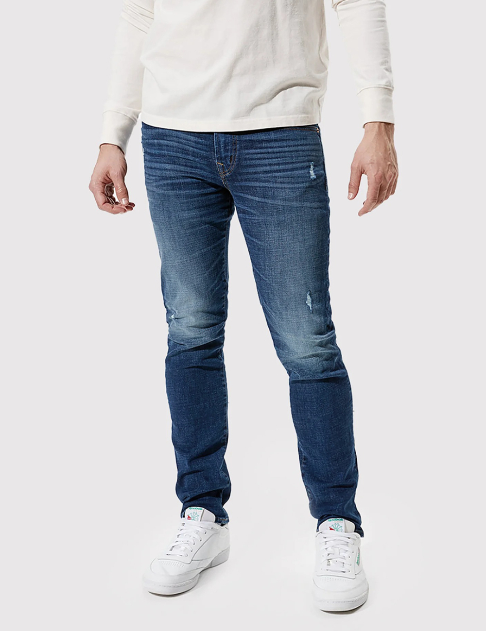 Blugi American Eagle, bleumarin