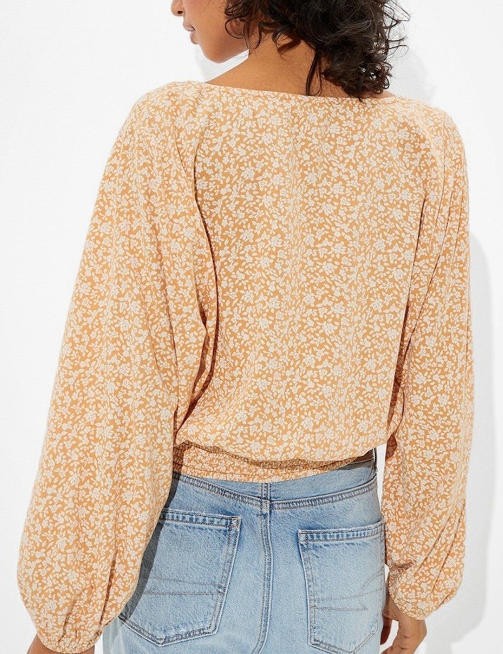Bluza American Eagle, maro - 1 | YEO