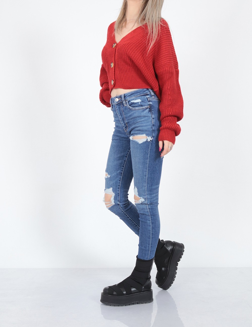 Blugi American Eagle, albastru