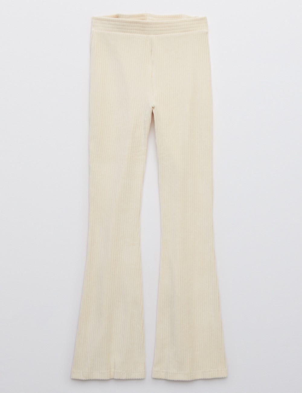 Pantaloni Aerie, crem - 1 | YEO