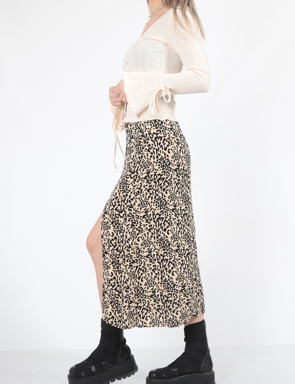 Fusta American Eagle, animal print - 1 | YEO