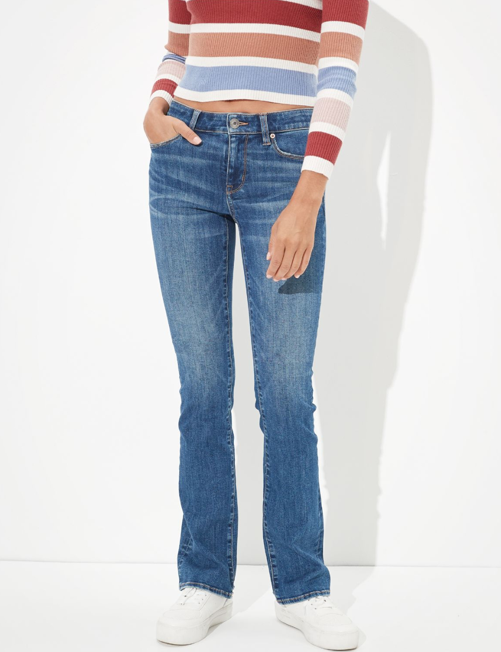 Blugi American Eagle, albastru