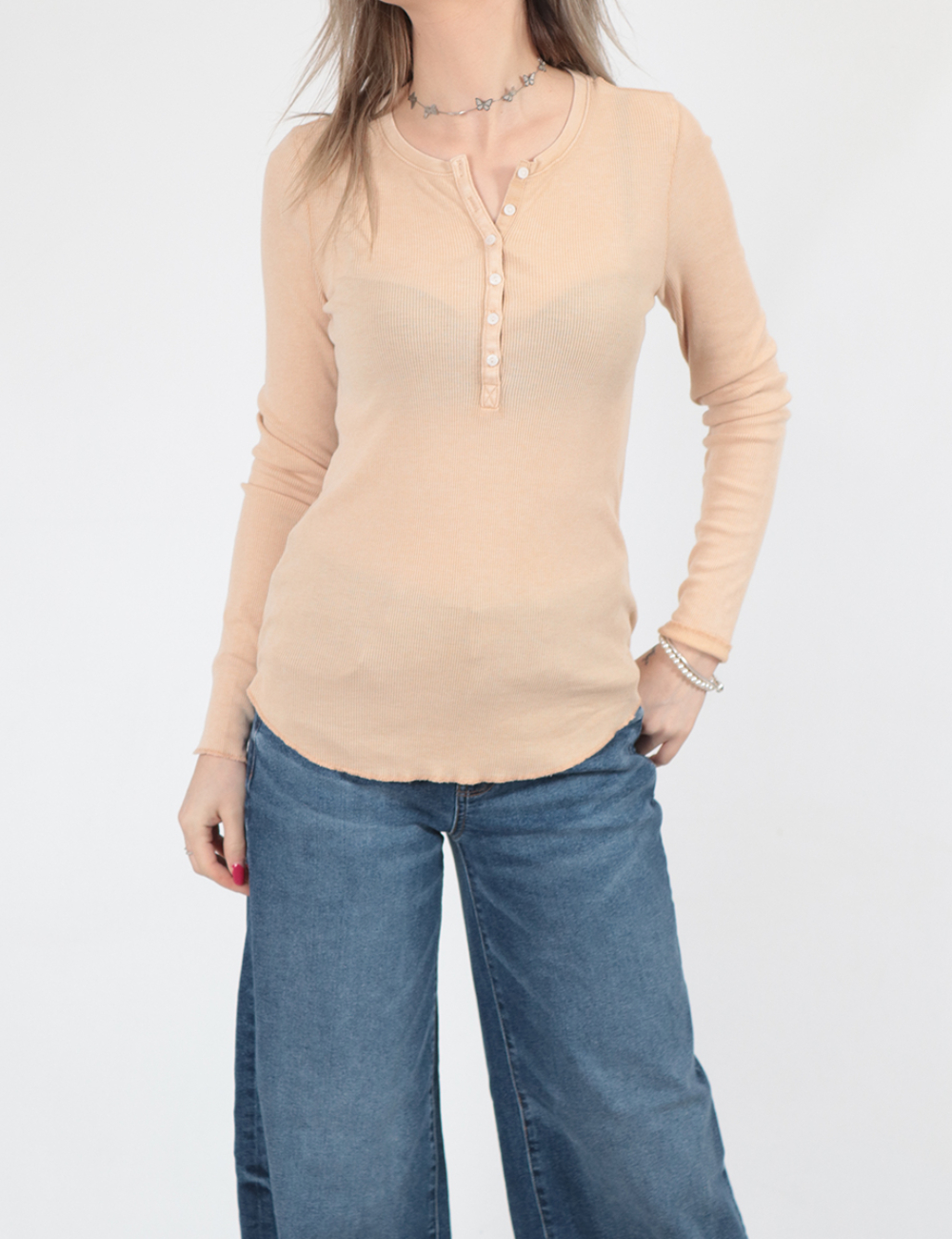 Bluza aerie, crem