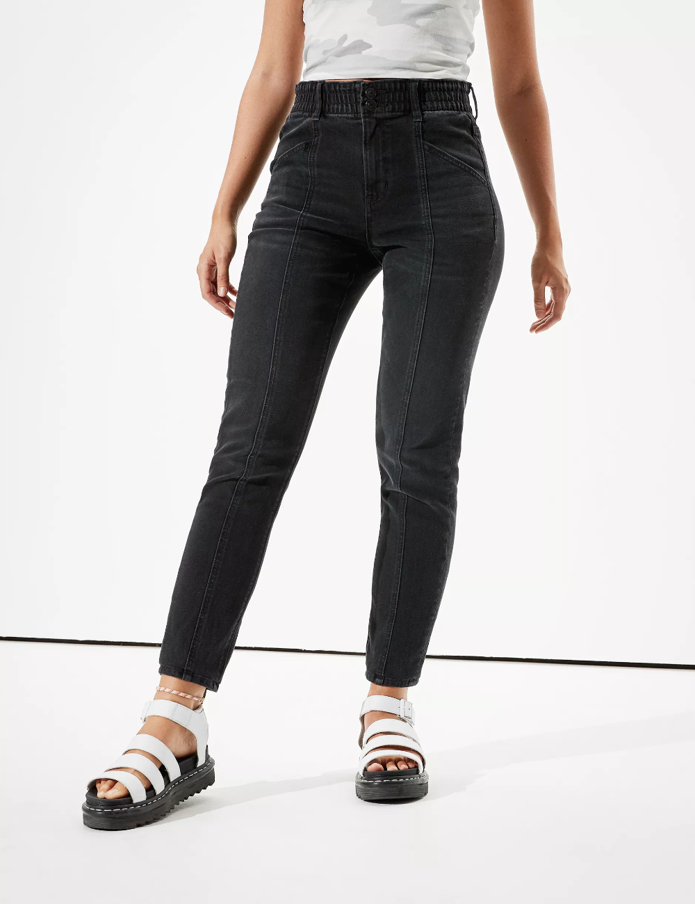 Blugi American Eagle, negru