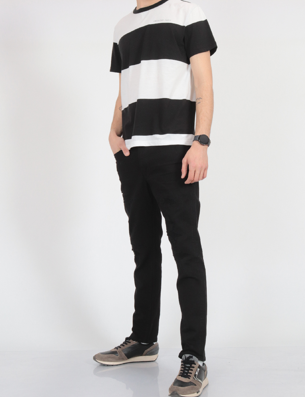Blugi American Eagle, negru