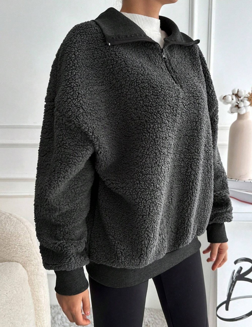 Bluza SHEIN, gri - 1 | YEO