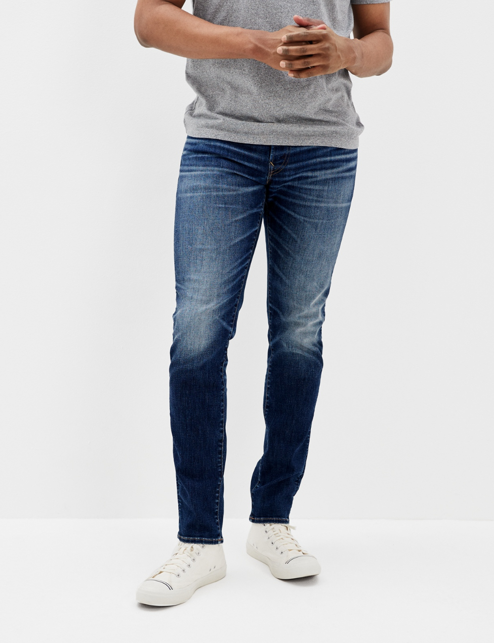 Blugi American Eagle, bleumarin