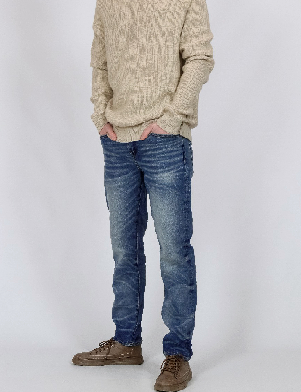 Blugi American Eagle, bleumarin