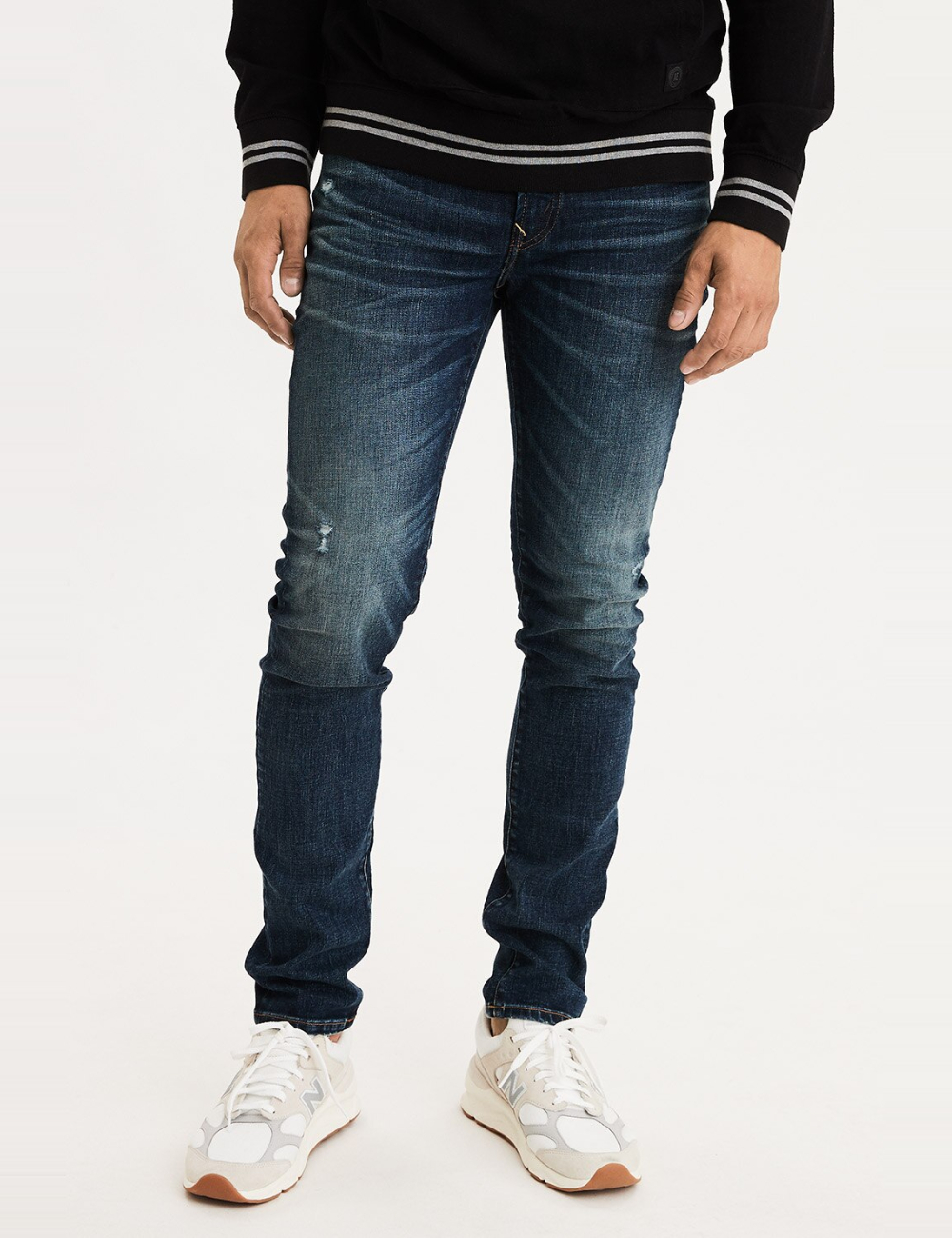 Blugi American Eagle, bleumarin