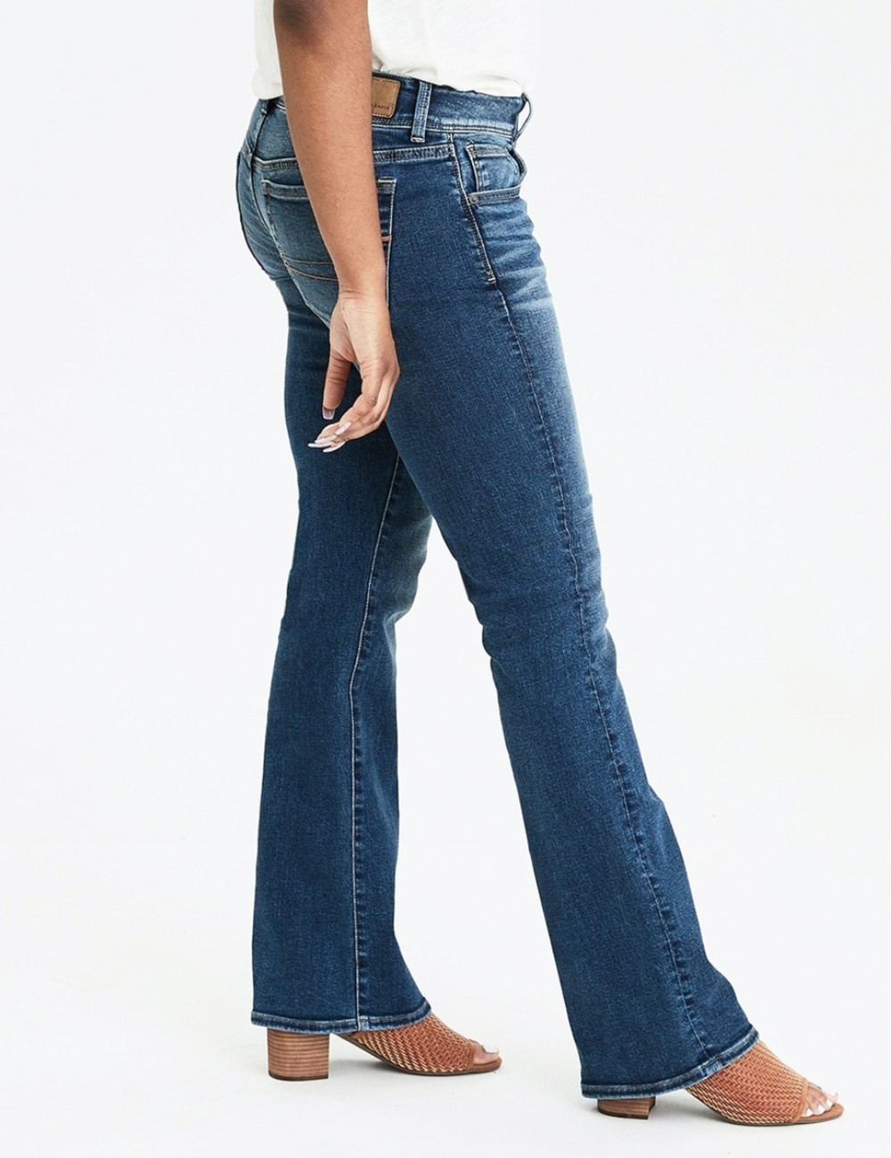 Blugi American Eagle, albastru - 1 | YEO