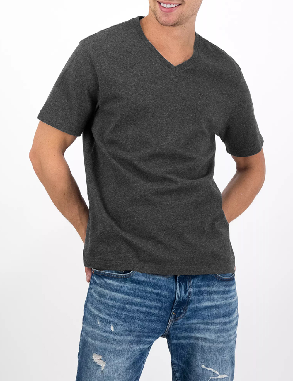 Tricou American Eagle, gri