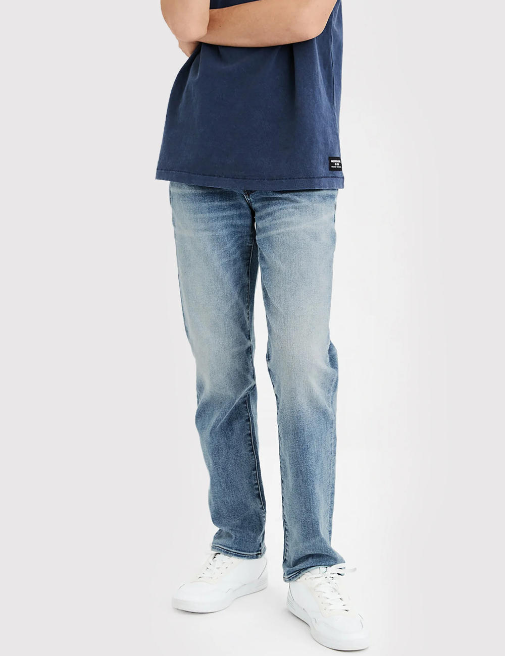 Blugi American Eagle, bleu