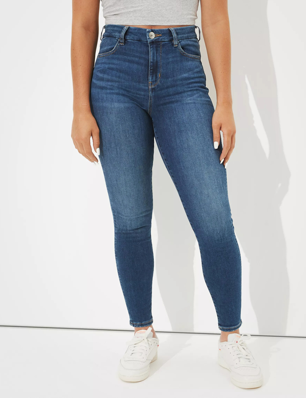 Blugi American Eagle, albastru