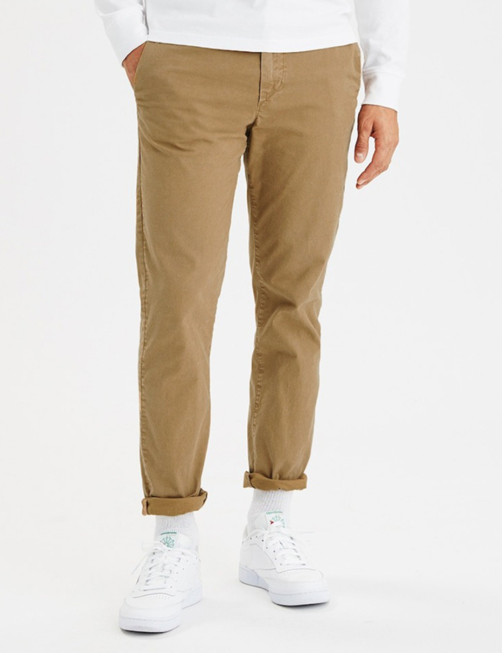 Pantaloni American Eagle, mustar