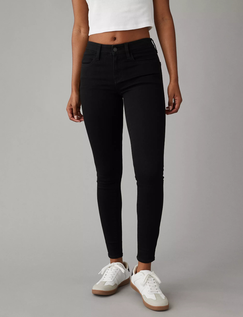 Blugi American Eagle, negru