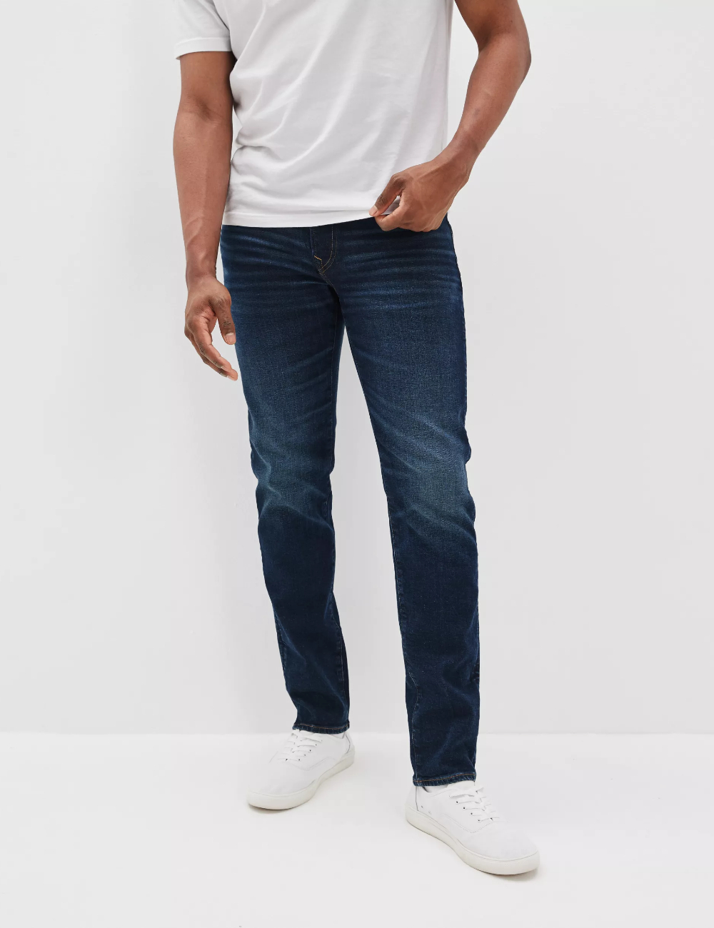 Blugi American Eagle, bleumarin
