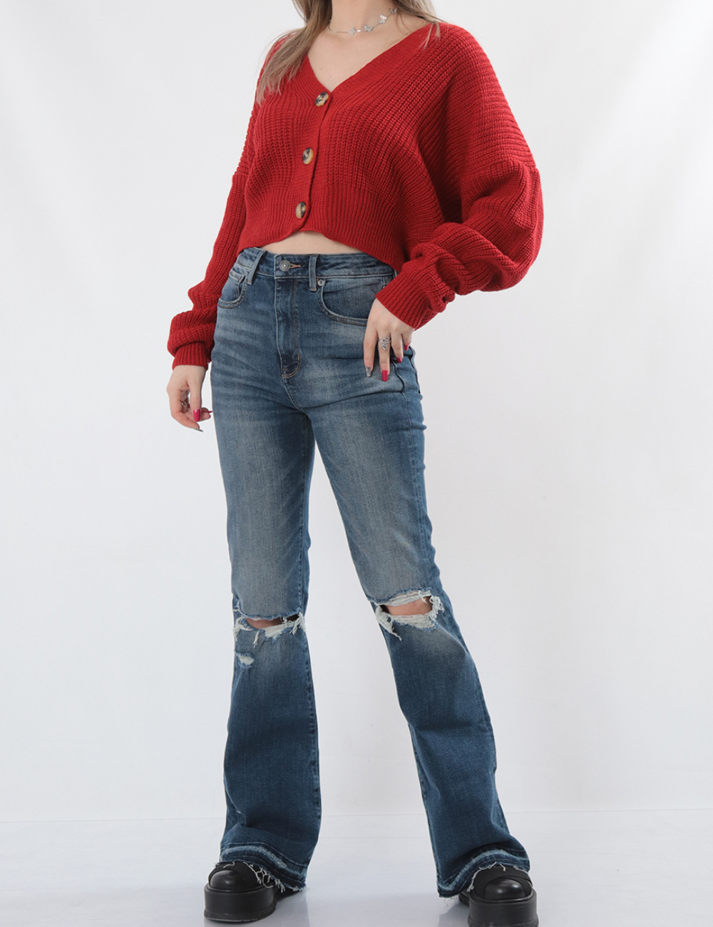 Blugi American Eagle, albastru