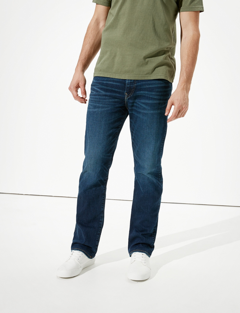 Blugi American Eagle, bleumarin