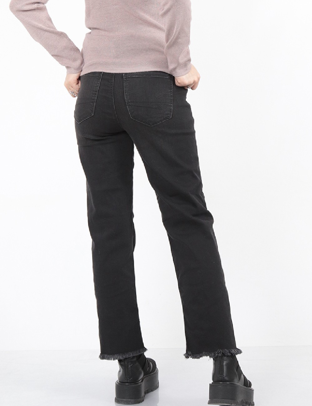 Blugi American Eagle, negru - 1 | YEO