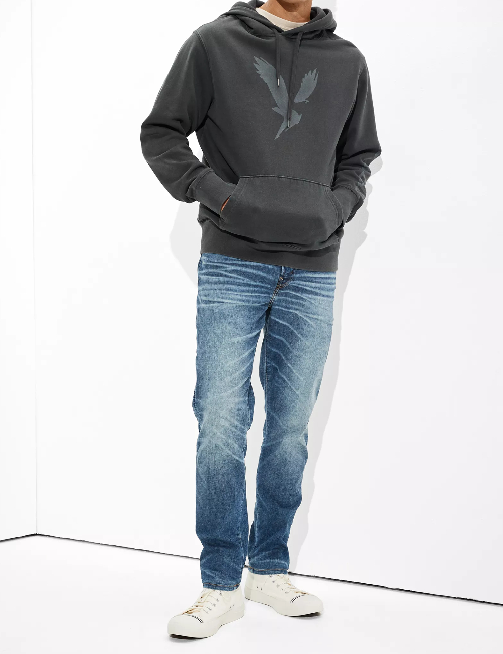 Blugi American Eagle, albastru