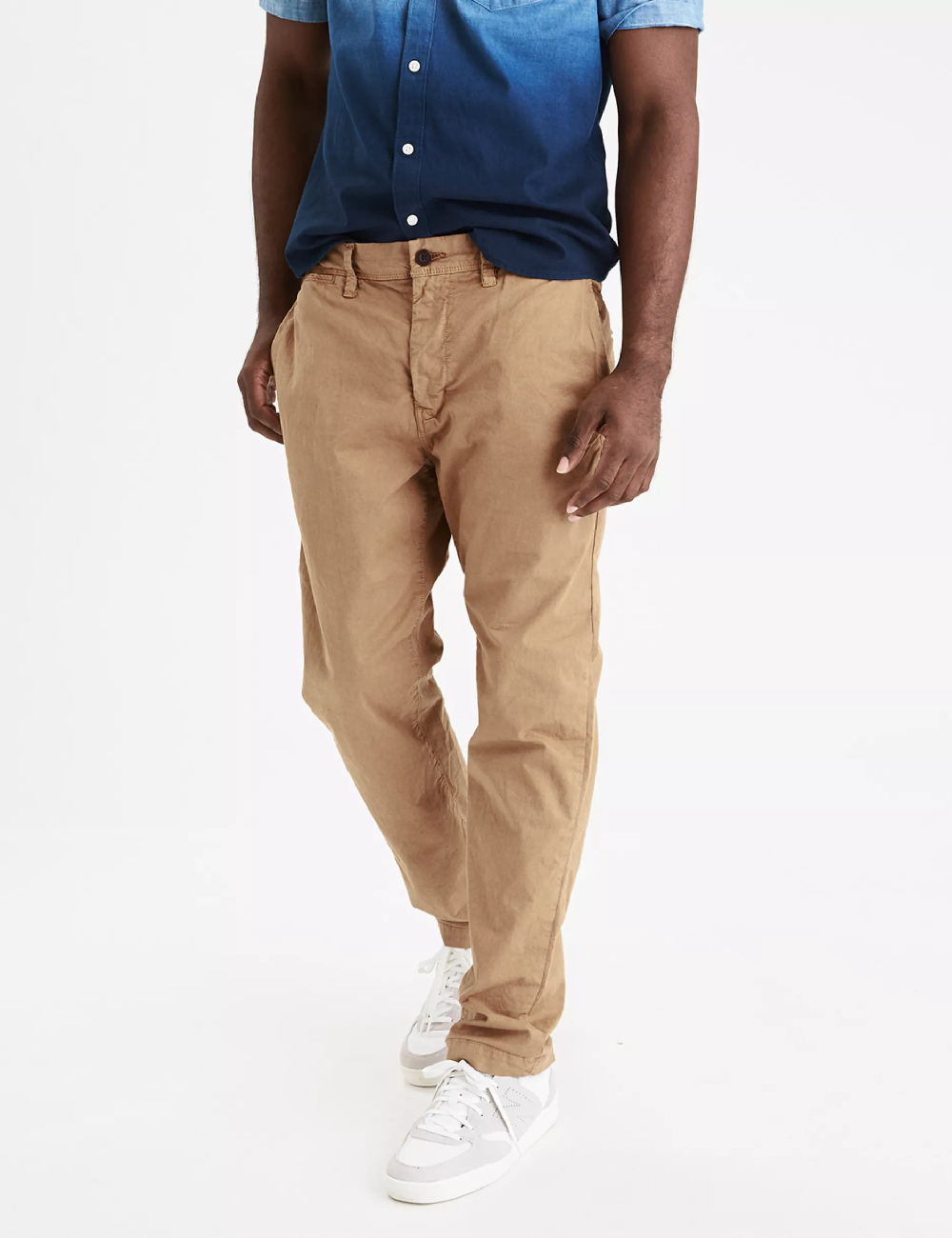 Pantaloni American Eagle, maro