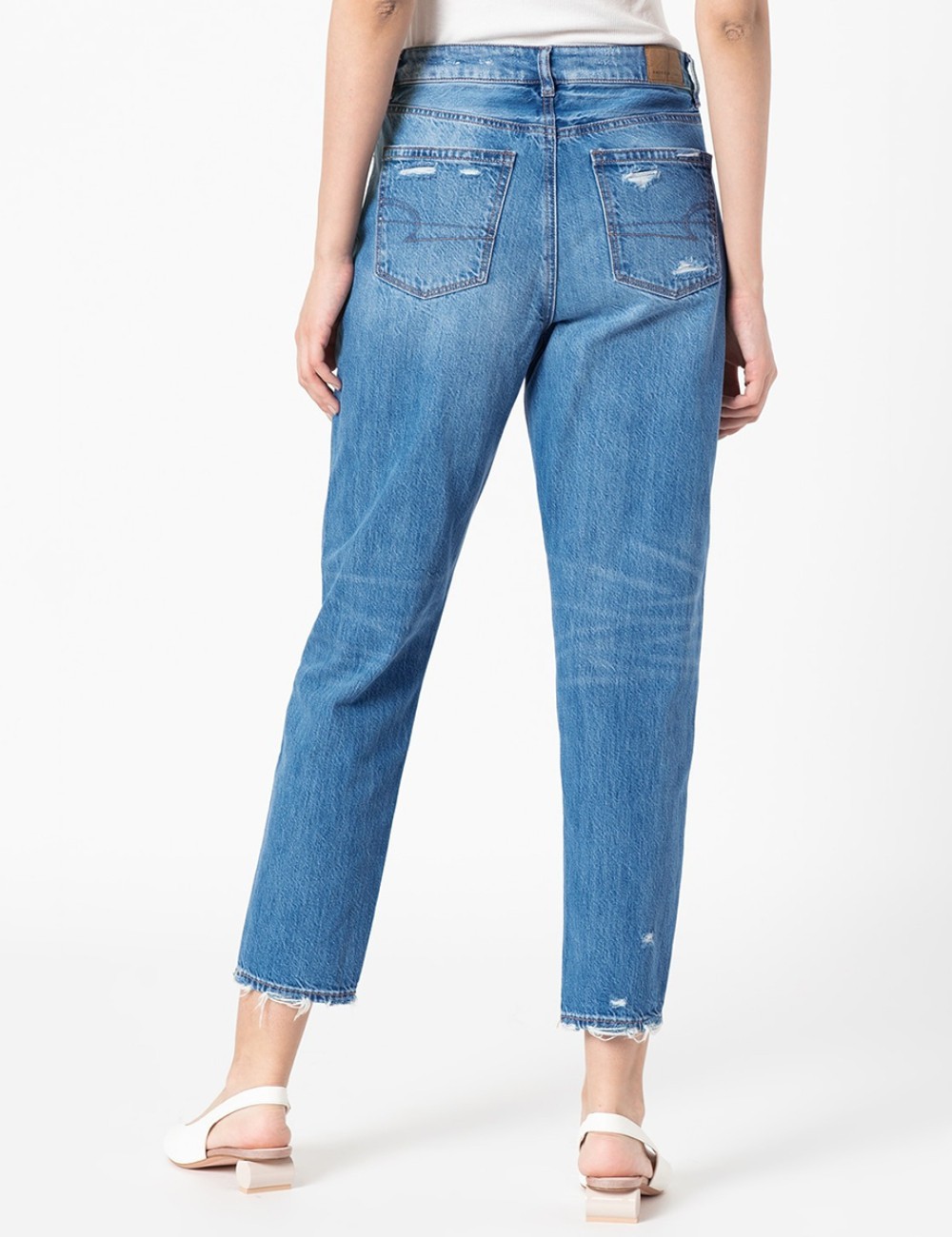 Blugi American Eagle, albastru - 1 | YEO