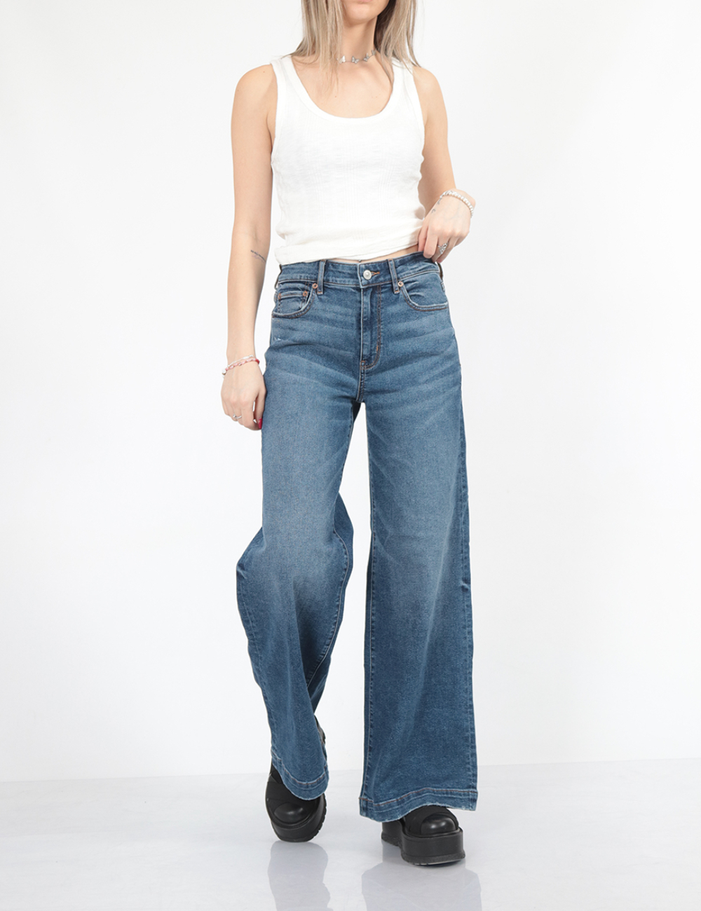 Blugi American Eagle, albastru