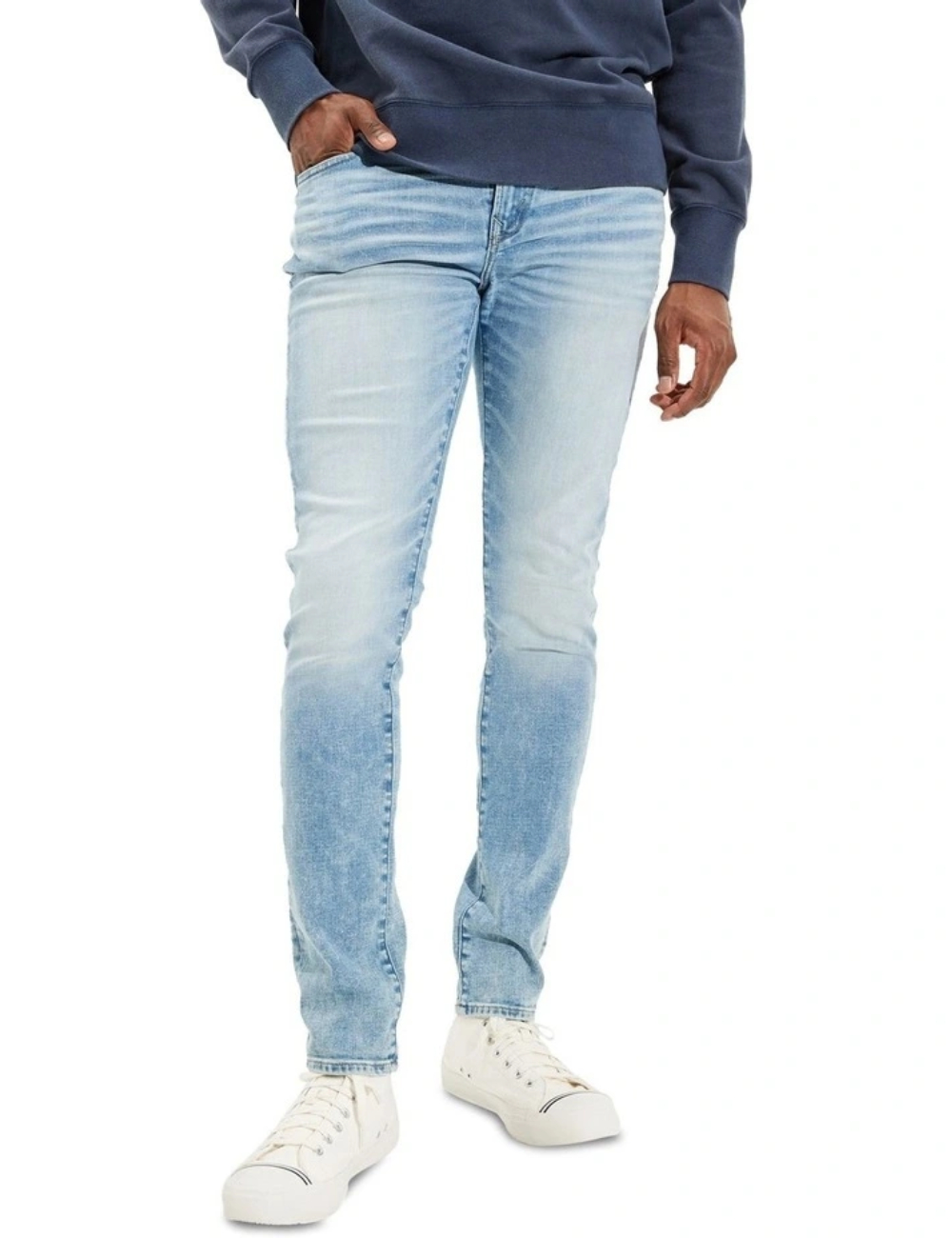 Blugi American Eagle, albastru