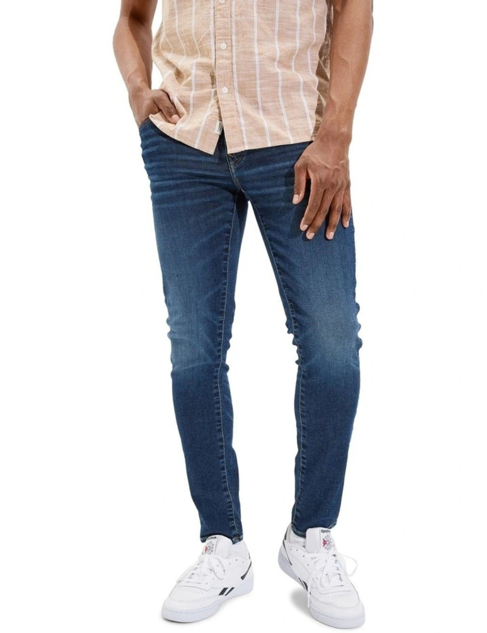 Blugi American Eagle, bleumarin