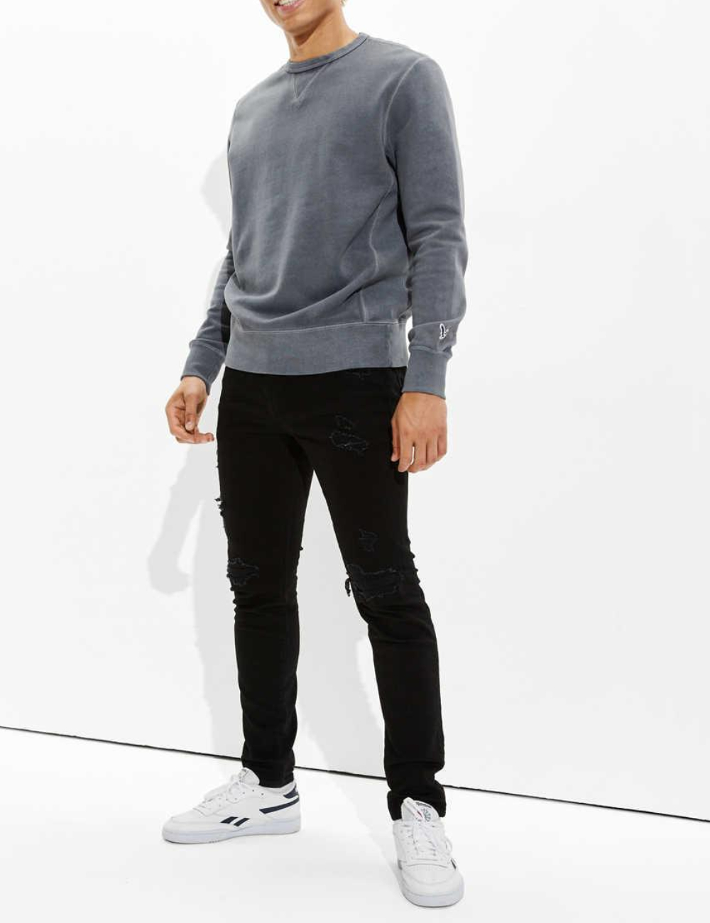 Blugi American Eagle, negru