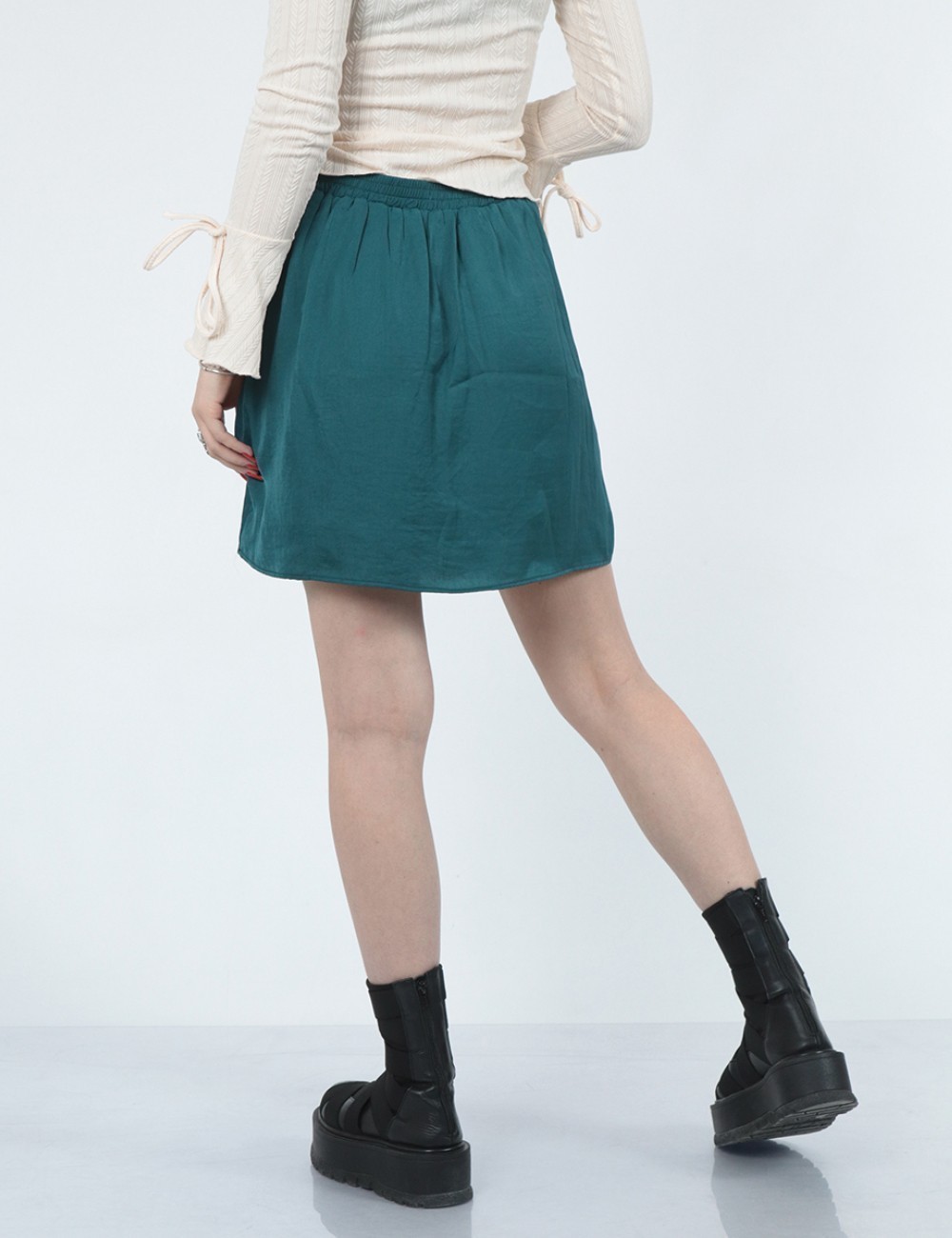 Fusta American Eagle, verde - 1 | YEO
