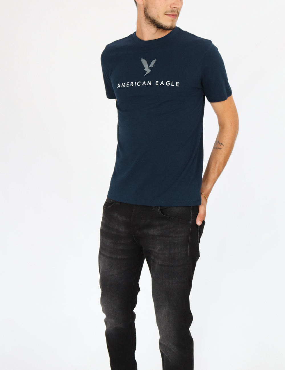 Tricou American Eagle, bleumarin