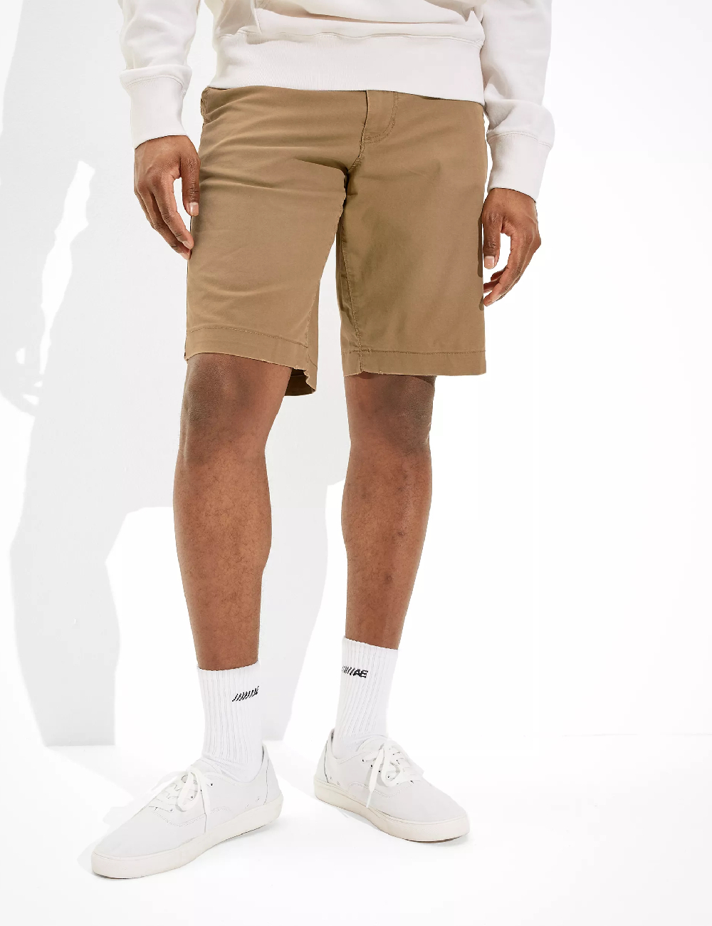Pantaloni scurti American Eagle, maro