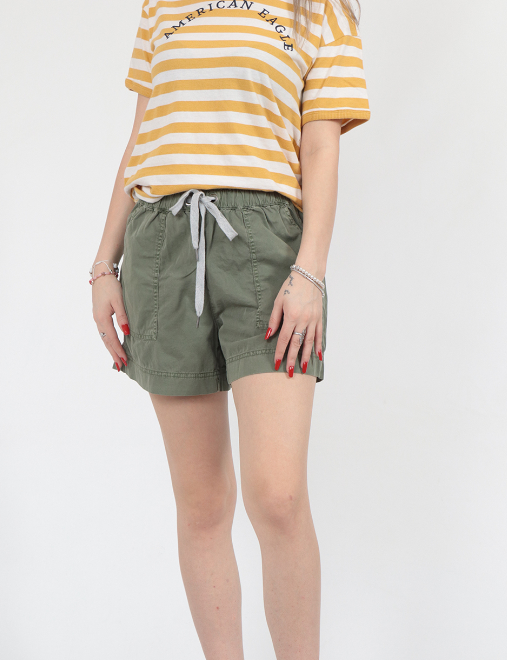 Pantaloni scurti Aerie, verde