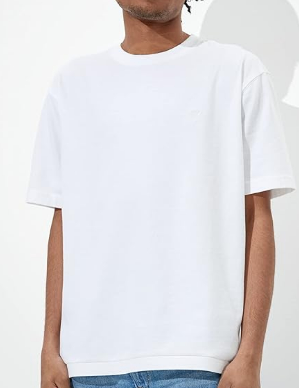 Tricou American Eagle, alb