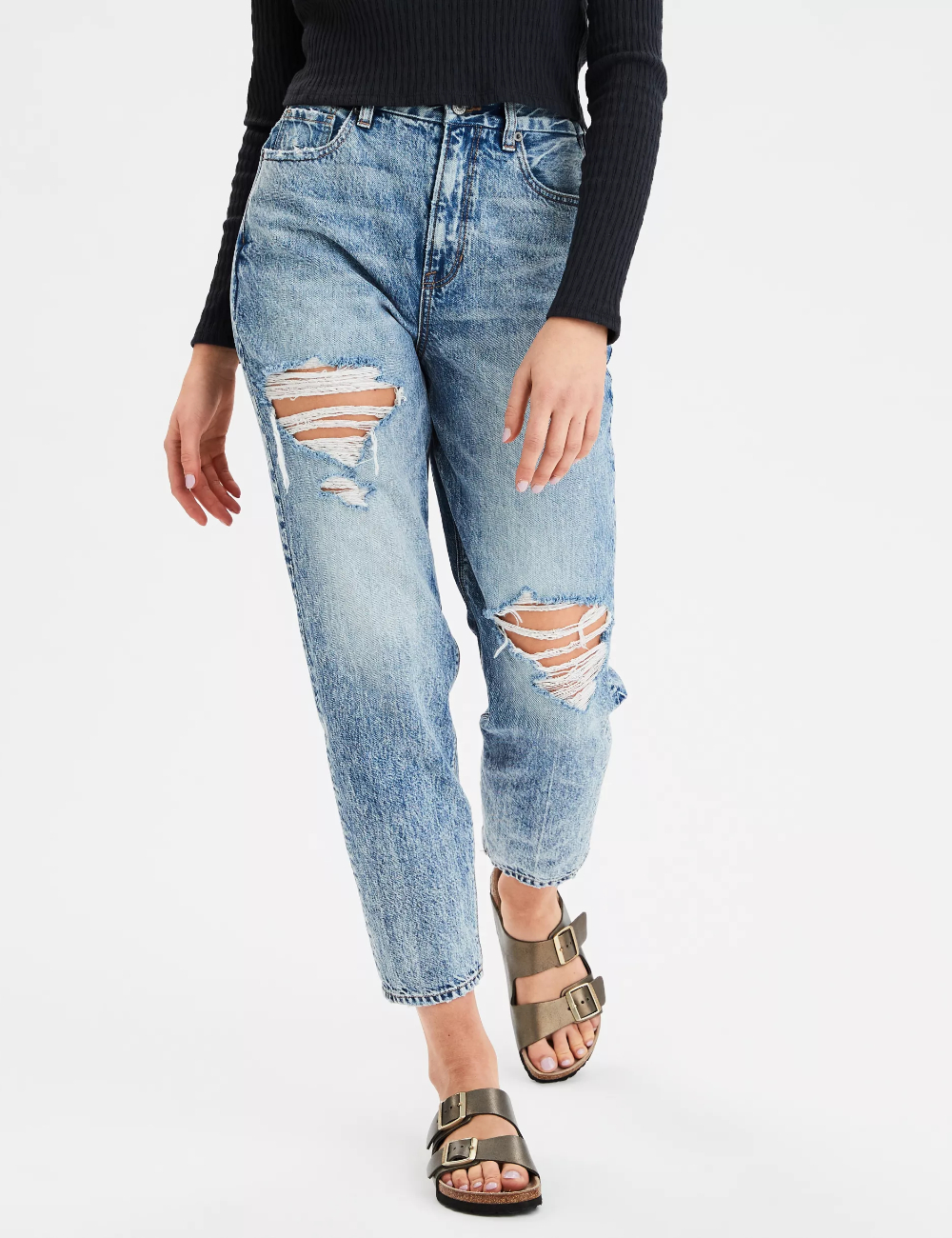 Blugi American Eagle, albastru