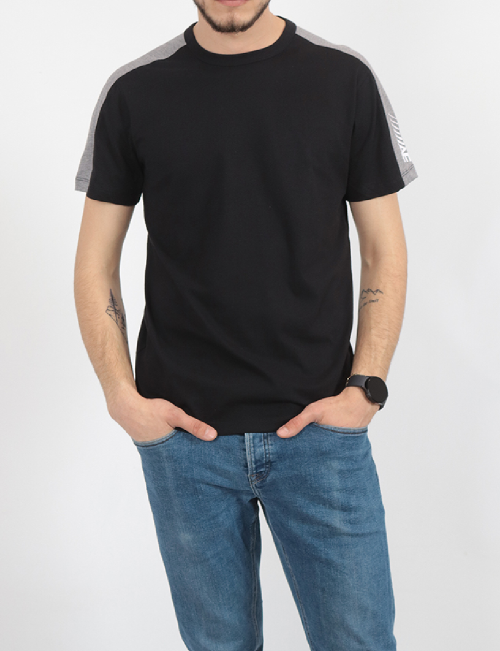 Tricou American Eagle, negru