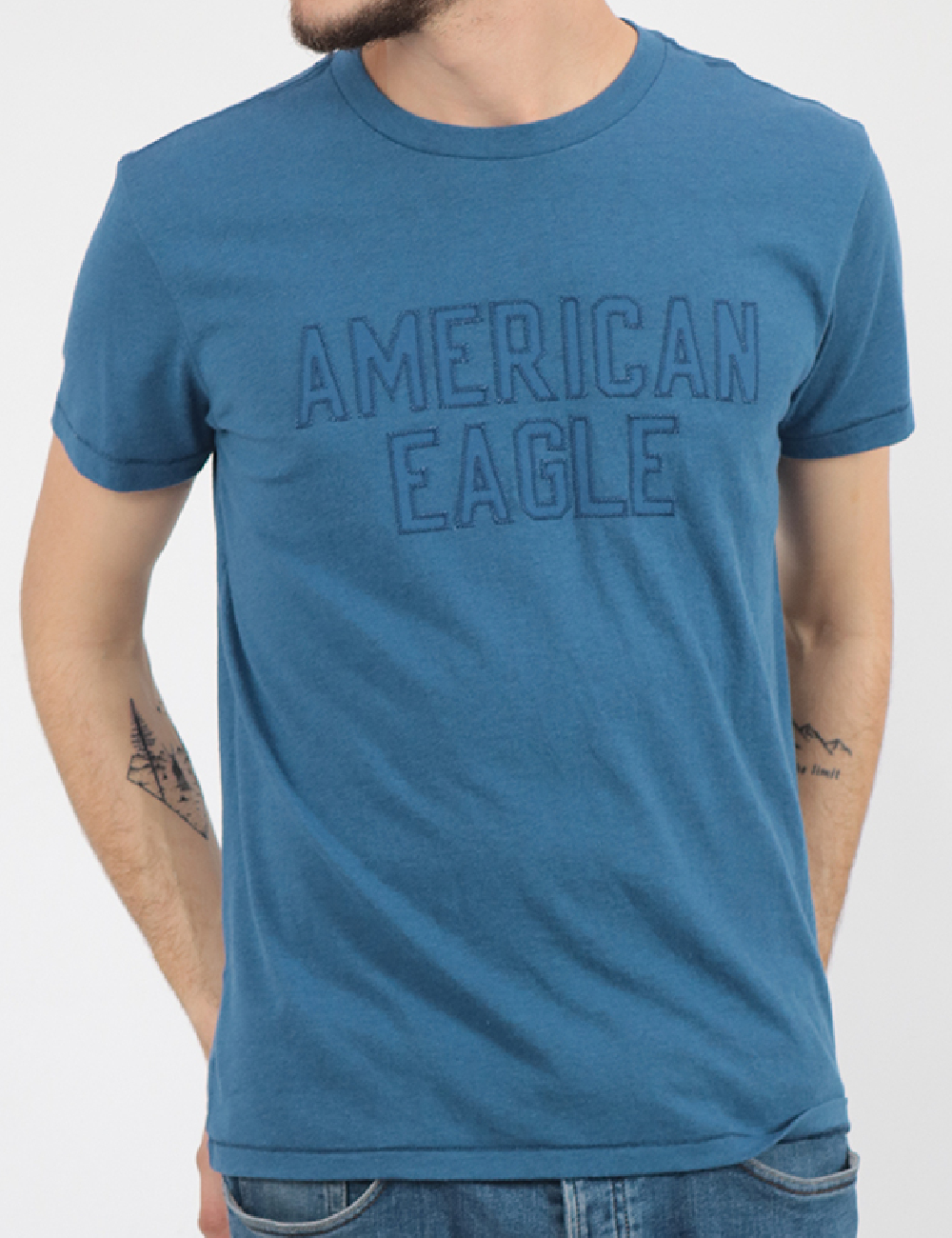 Tricou American Eagle, albastru