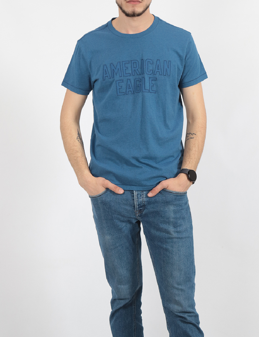 Tricou American Eagle, albastru