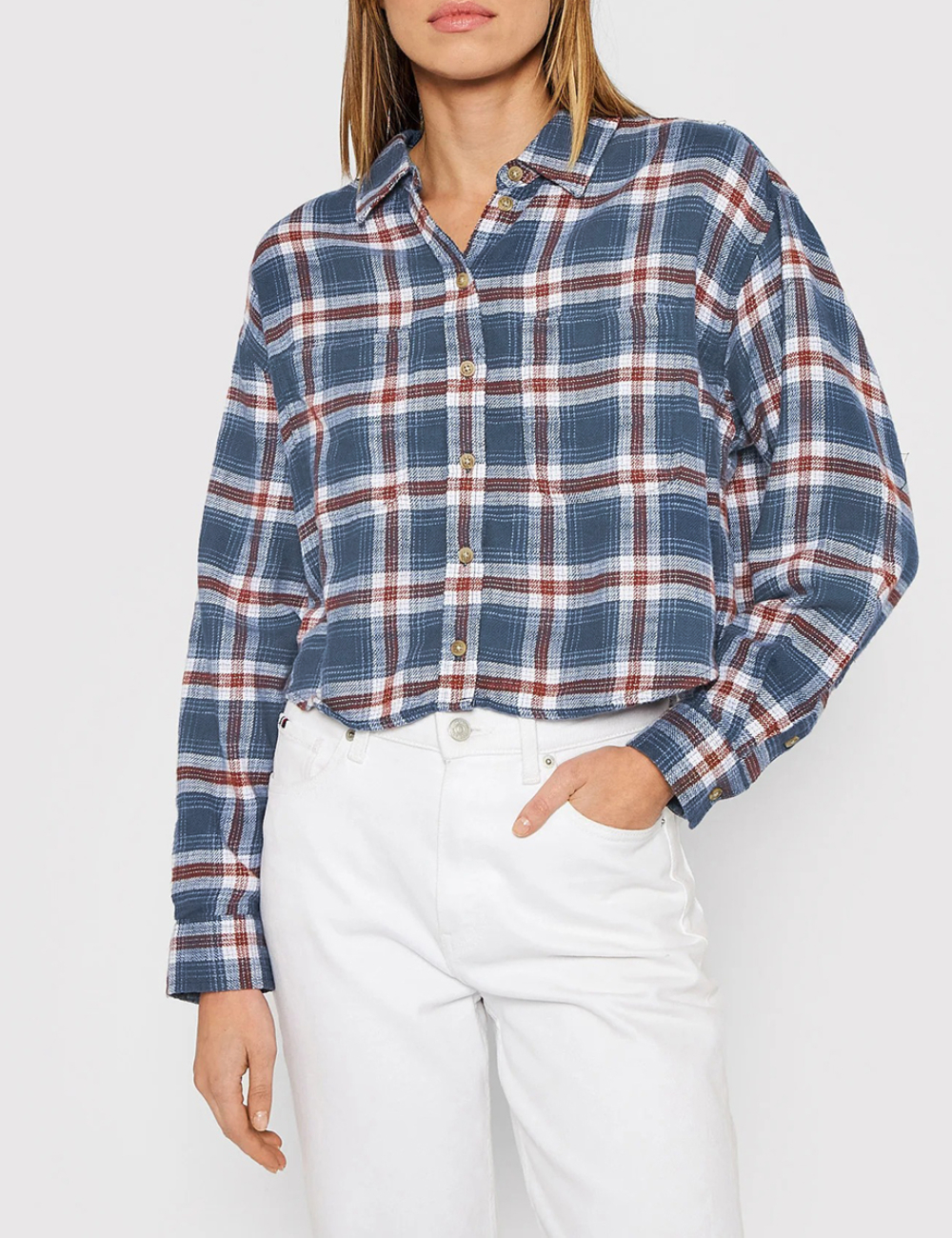 Camasa American Eagle, albastru