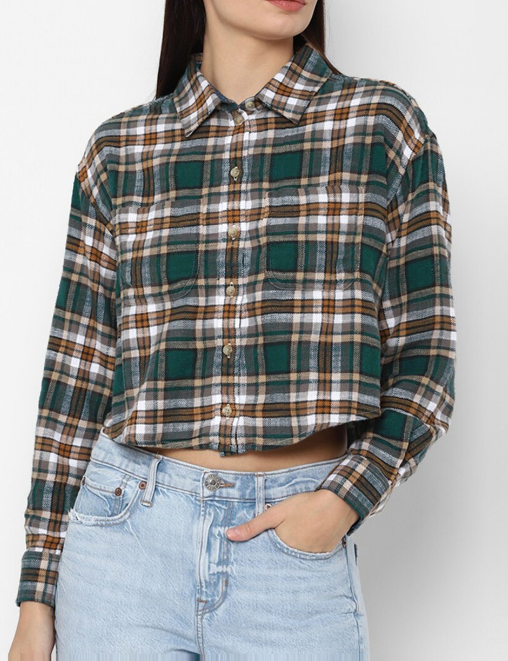 Camasa American Eagle, verde