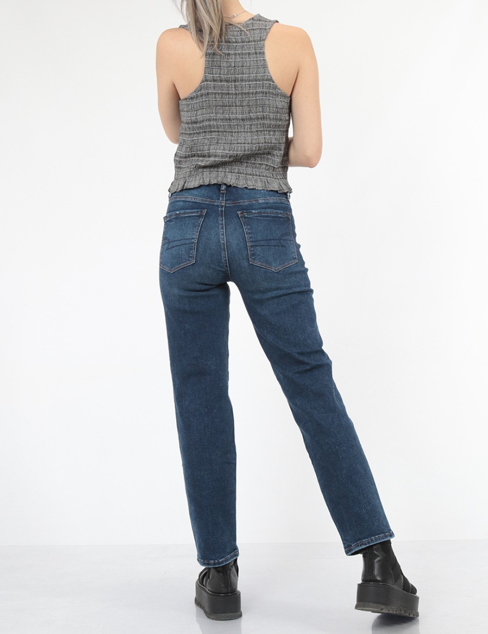 Top American Eagle, negru - 1 | YEO
